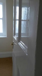 newly-glossed-door